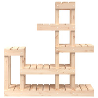 Produktbild för Växtställ 92x25x97 cm massiv furu