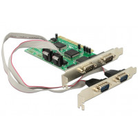 Miniatyr av produktbild för DeLOCK PCI Card 4x Serial nätverkskort/adapters