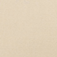 Produktbild för Sängram med huvudgavel gräddvit 80x200 cm tyg