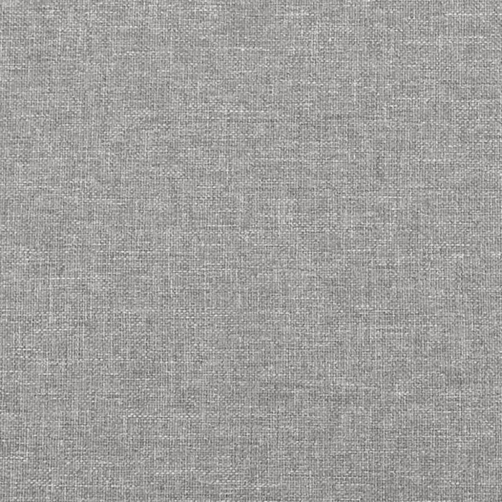 Produktbild för Sängram utan madrass ljusgrå 160x200 cm tyg