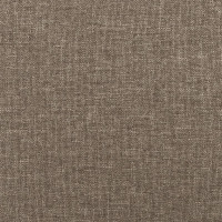 Produktbild för Sängram utan madrass taupe 200x200 cm tyg