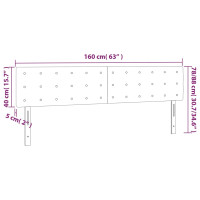 Produktbild för Huvudgavlar 2 st blå 80x5x78/88 cm tyg