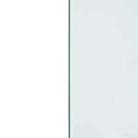 Miniatyr av produktbild för Glasskiva för öppen spis rektangulär 100x60 cm