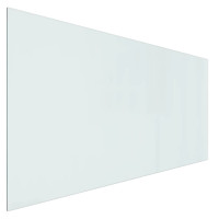 Produktbild för Glasskiva för öppen spis rektangulär 120x60 cm