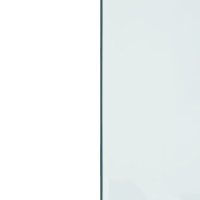 Miniatyr av produktbild för Glasskiva för öppen spis rektangulär 120x60 cm