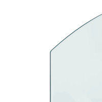 Miniatyr av produktbild för Glasskiva för öppen spis 80x60 cm