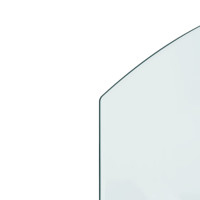 Miniatyr av produktbild för Glasskiva för öppen spis 80x50 cm