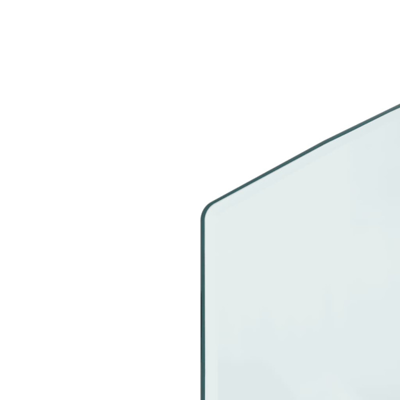 Produktbild för Glasskiva för öppen spis 120x60 cm