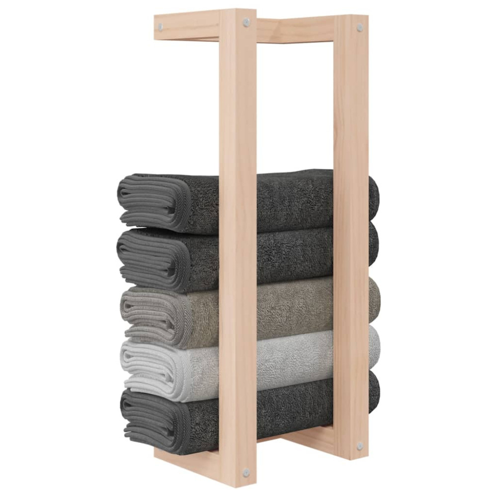 Produktbild för Handduksställ 23x18x60 cm massiv furu