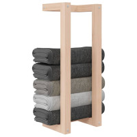 Produktbild för Handduksställ 23x18x60 cm massiv furu