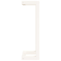 Produktbild för Handduksställ Vit 23x18x60 cm massiv furu