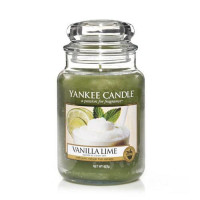 Yankee Candle Yankee Candle 1106730E stearinljus Rund Citron, Lime, Vanilj Grön 1 styck