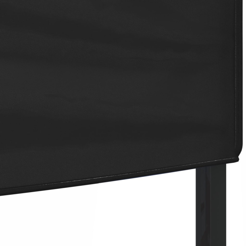 Produktbild för Hopfällbart partytält svart 3x6 m