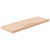 Produktbild för Hyllplan 60x20x2,5 cm obehandlad massiv ek