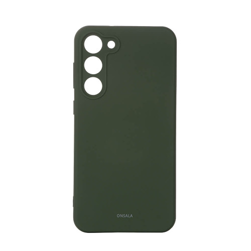 ONSALA Backcover Silicone Samsung S23+ 5G Olive Green