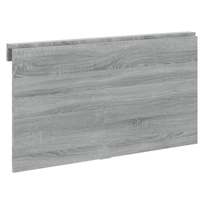 Produktbild för Väggbord grå sonoma 100x60x56 cm konstruerat trä