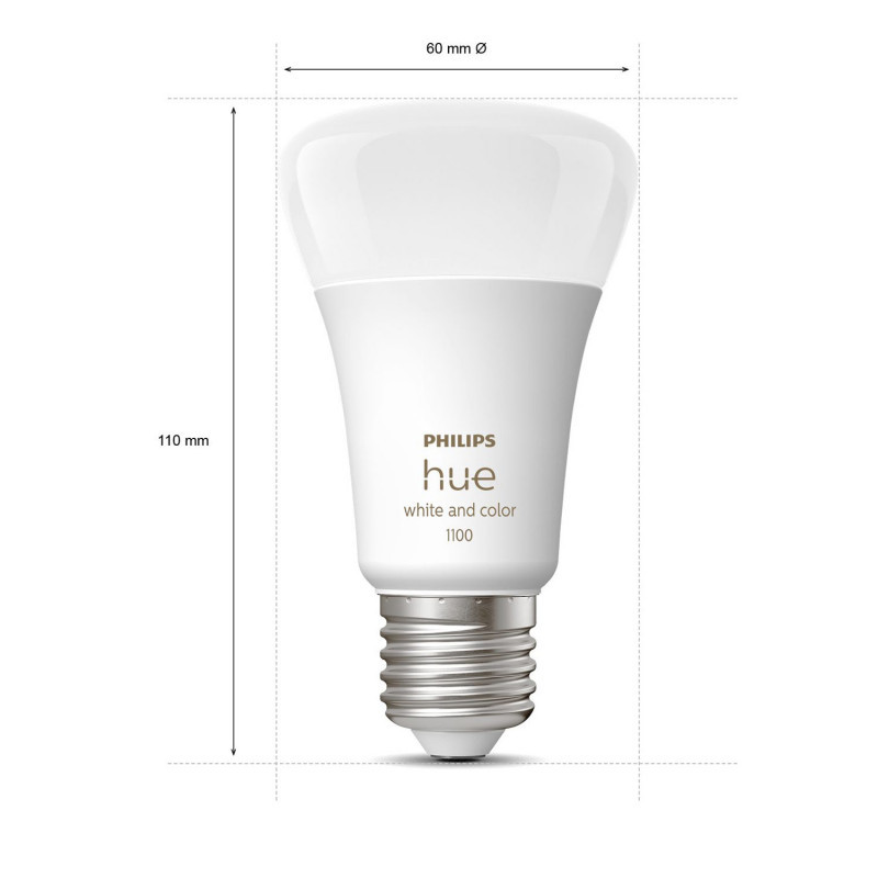 Produktbild för Hue Startpaket E27 White and color ambiance