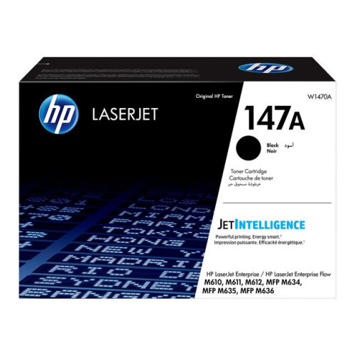 HP Toner HP W1470A 147A 10,5K svart