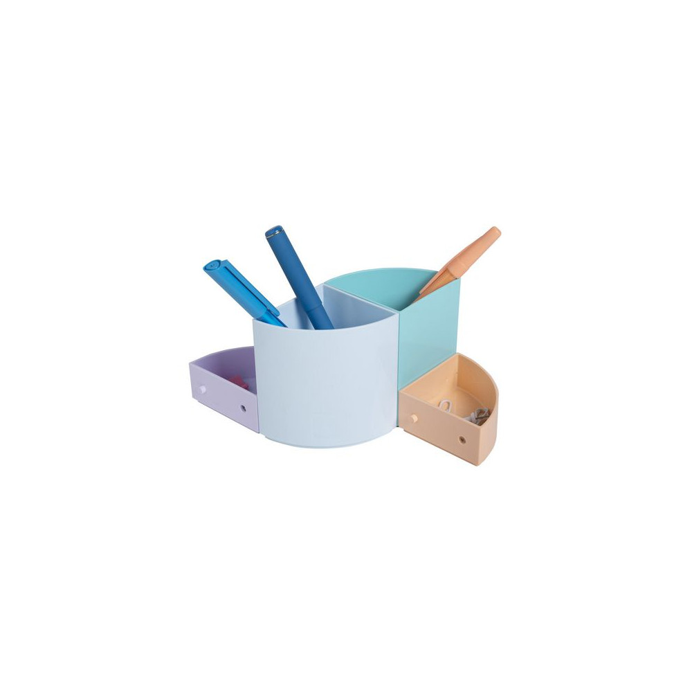 Produktbild för Prylställ EXACOMPTA 4 fack pastel