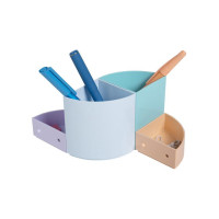 Produktbild för Prylställ EXACOMPTA 4 fack pastel