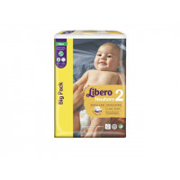 Produktbild för Blöja LIBERO New Born2 3-6kg 86/fp