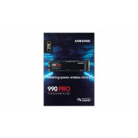 Produktbild för Samsung 990 PRO M.2 2000 GB PCI Express 4.0 V-NAND MLC NVMe