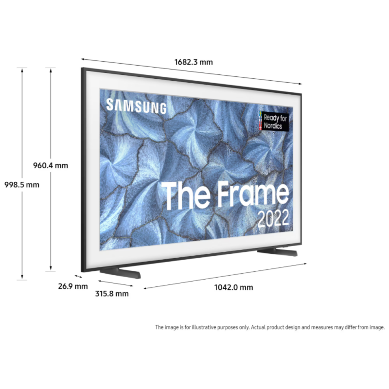 Produktbild för SAMSUNG The Frame 75'' 4K Smart TV