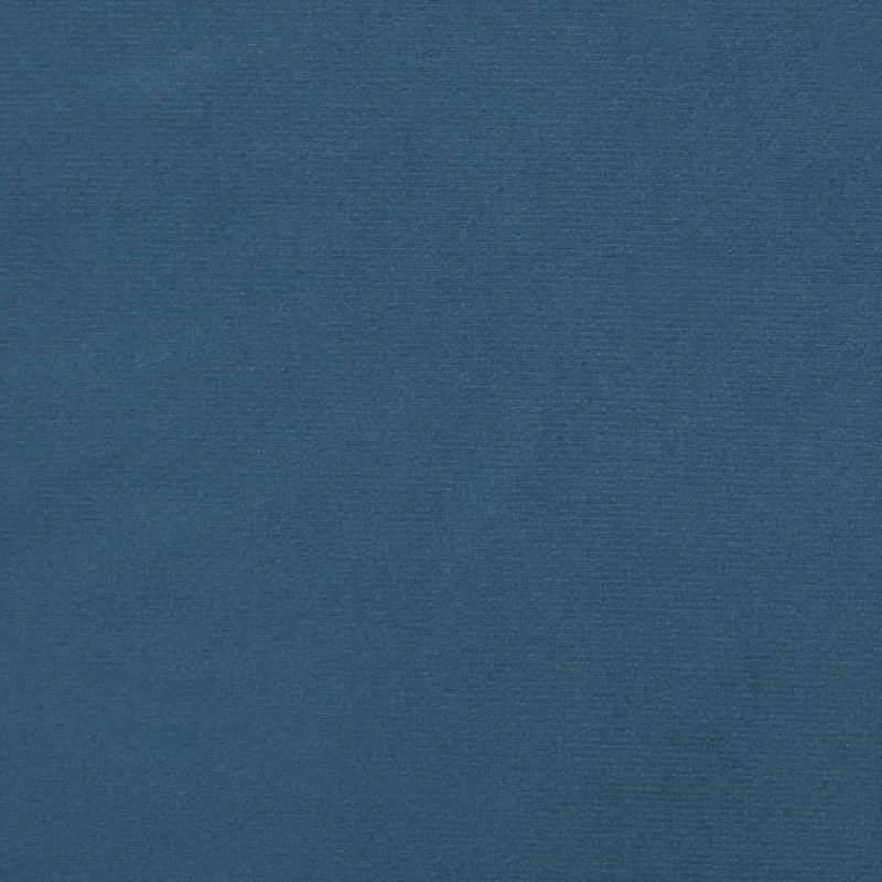 Produktbild för Huvudgavlar 2 st mörkblå 100x5x78/88 cm sammet
