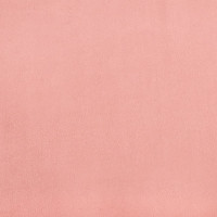 Produktbild för Sänggavel med kanter rosa 83x23x78/88 cm sammet