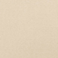 Produktbild för Sänggavel med kanter gräddvit 163x23x78/88 cm tyg