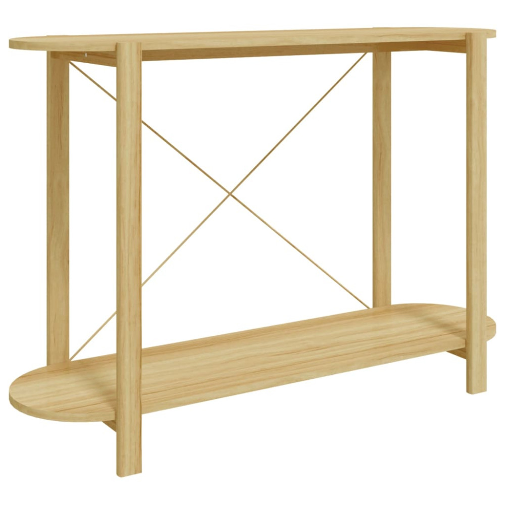 Produktbild för Konsolbord 110x38x75 cm konstruerat trä