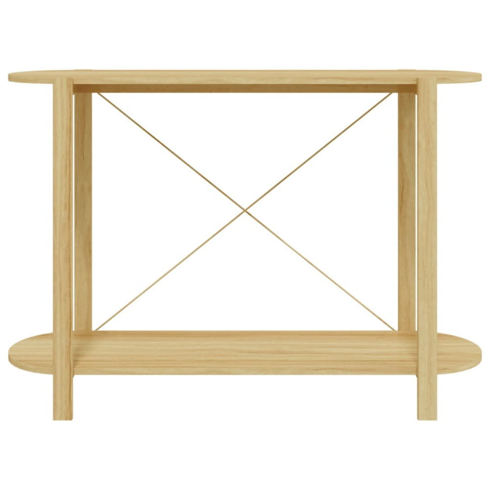 Produktbild för Konsolbord 110x38x75 cm konstruerat trä