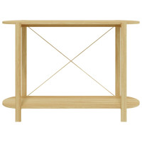 Produktbild för Konsolbord 110x38x75 cm konstruerat trä