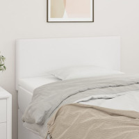 Produktbild för Sänggavel vit 80x5x78/88 cm konstläder