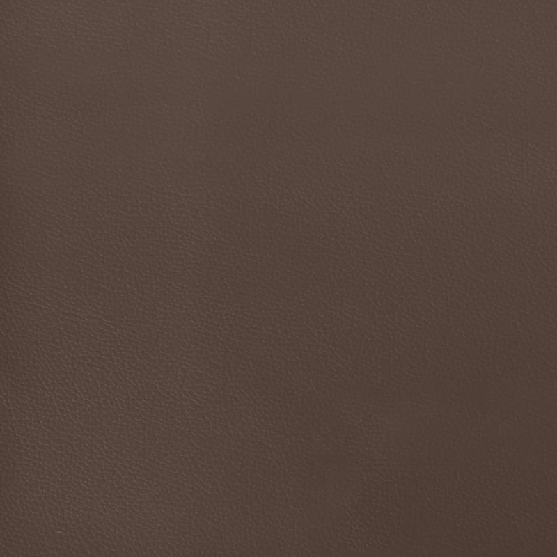 Produktbild för Sänggavel brun 80x5x78/88 cm konstläder