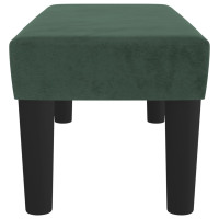 Produktbild för | bänk | Mörkgrön 70 x 30 x 30 cm Sammet