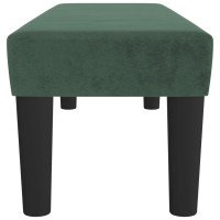 Produktbild för | bänk | Mörkgrön 100 x 30 x 30 cm Sammet