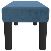 Produktbild för | bänk | Mörkblå 100 x 30 x 30 cm Sammet