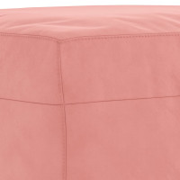 Produktbild för Bänk rosa 70x35x41 cm sammet