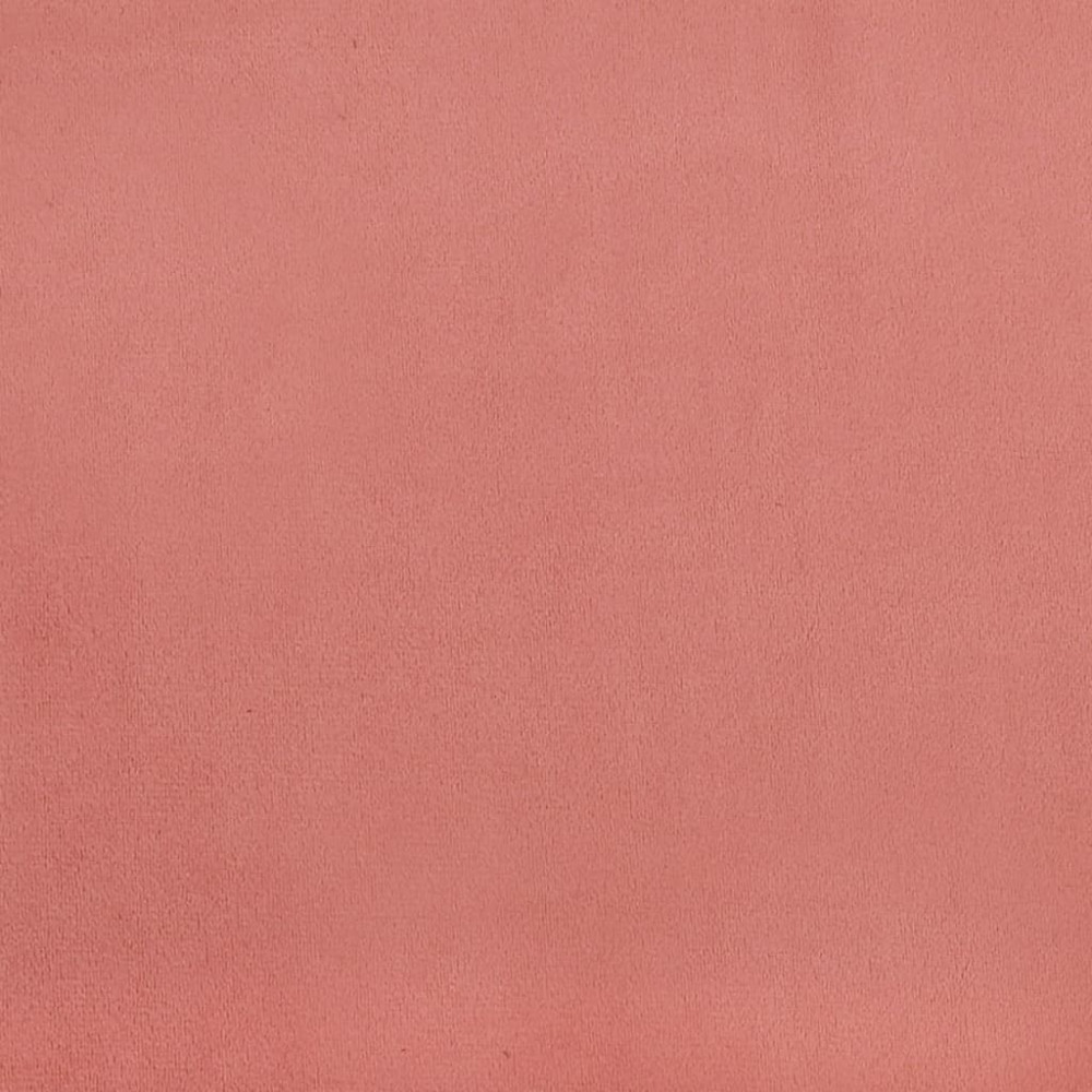 Produktbild för Bänk rosa 70x35x41 cm sammet