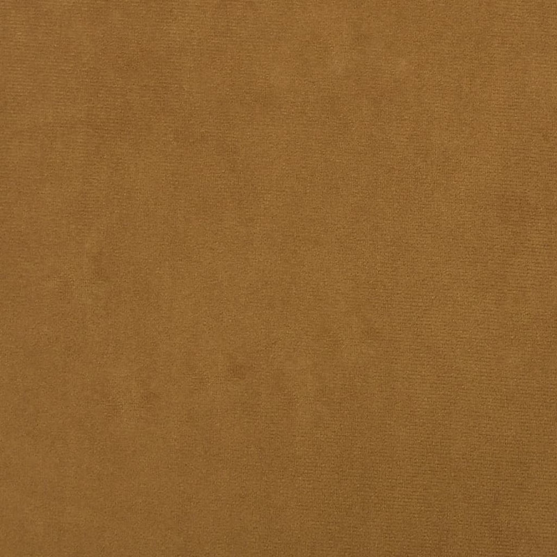 Produktbild för Bänk brun 70x35x41 cm sammet