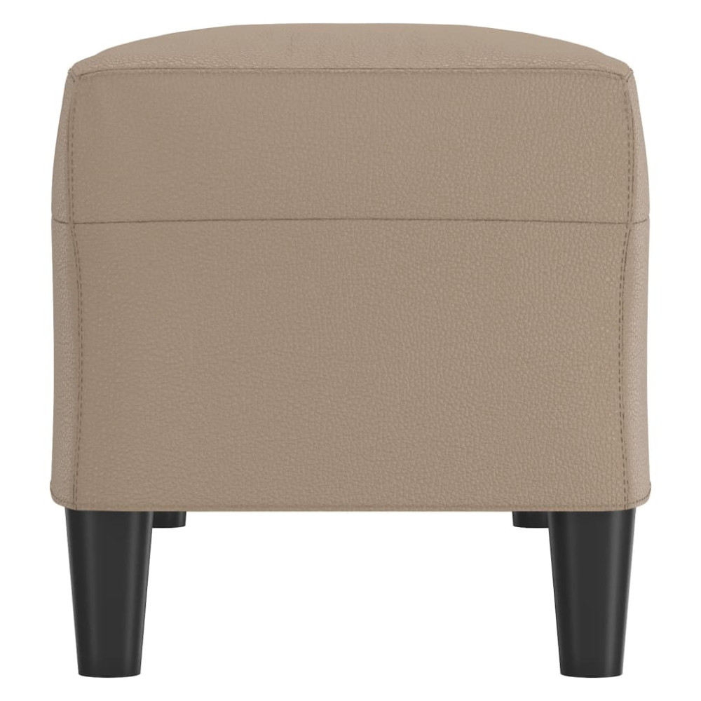 Produktbild för Bänk cappuccino 100x35x41 cm konstläder