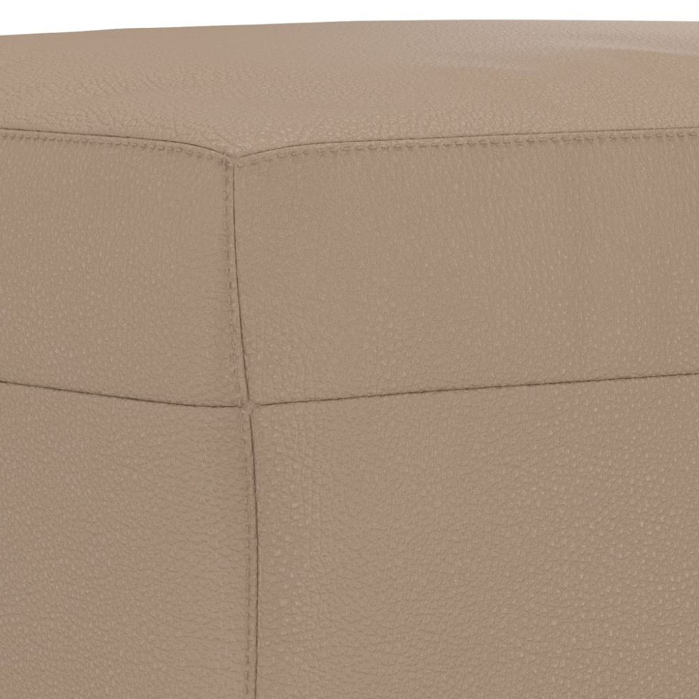 Produktbild för Bänk cappuccino 100x35x41 cm konstläder