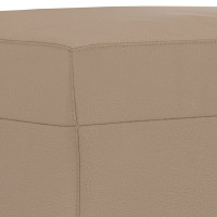 Produktbild för Bänk cappuccino 100x35x41 cm konstläder
