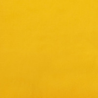 Produktbild för Bänk gul 100x35x41 cm sammet