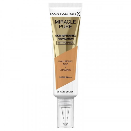 Max Factor Miracle Pure Skin-Improving Foundation 76 Warm Golden 30ml