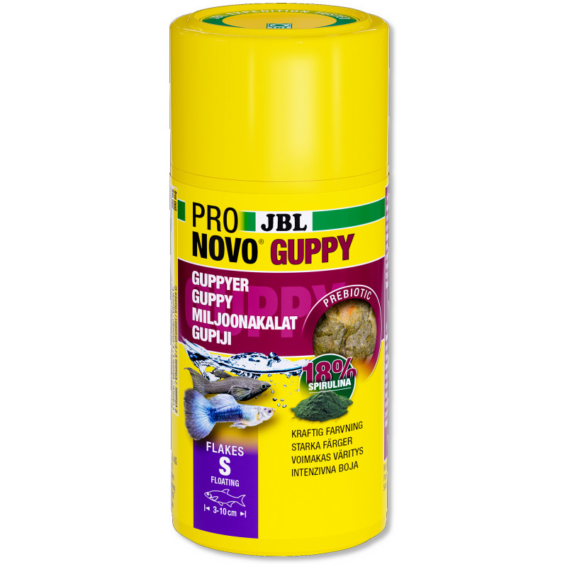 Produktbild för JBL Pronovo Guppy Flakes 100 ml