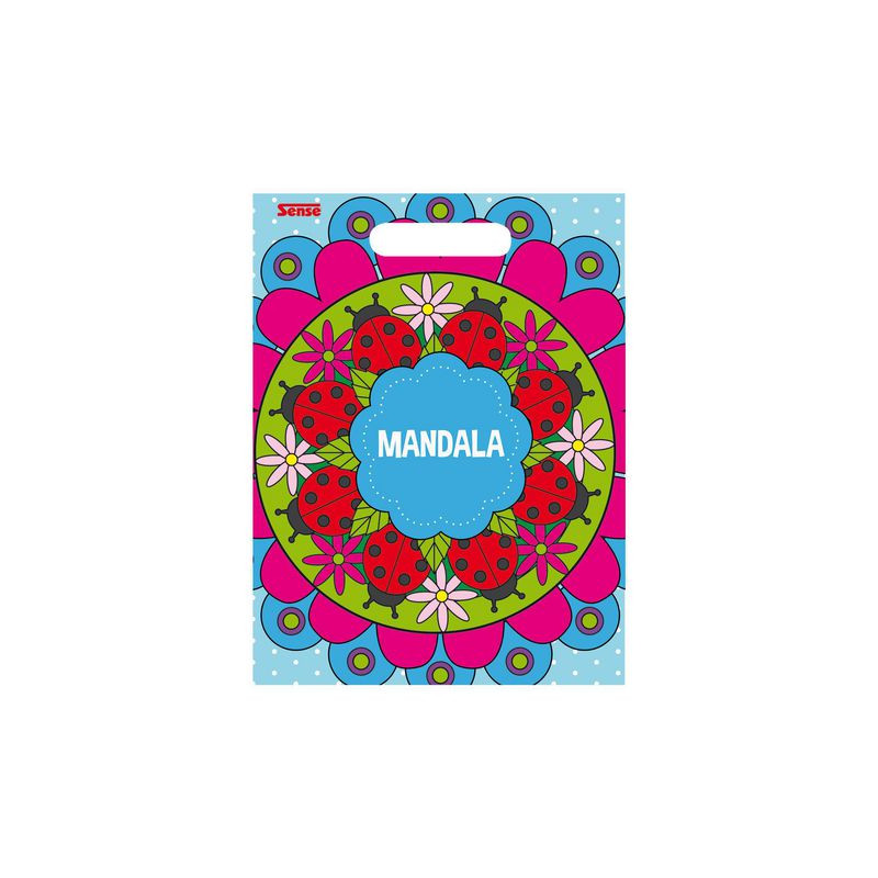 Produktbild för Målarbok Mandala 24 sidor