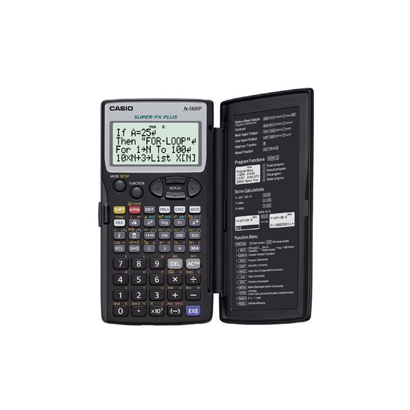 Produktbild för Teknisk räknare CASIO FX-5800P