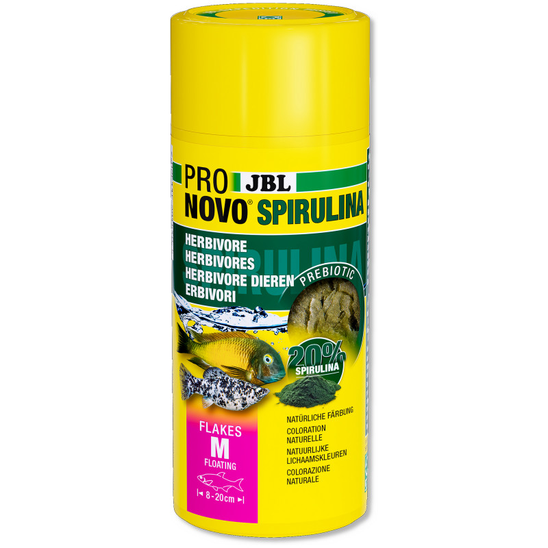 Produktbild för JBL Pronovo Spirulina Flakes Medium 100 ml